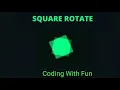 Creative CSS Square Rotate Animations Effects CSS Animation Tutorial for Beginners CodingwithFun