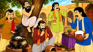 पाँच पंडित, पाँच तरकीबें और एक मुश्किल काम | किताबों का ज्ञान पड़ा भारी | Mature & Family Story