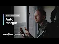Micro Lesson Horizontally center using auto margin Webflow University