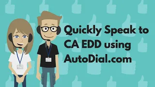 How To Speak To A Live Representative at EDD Employment Development Department CA using AutoDial