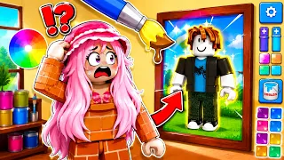HIDE In MECCHA CHAMELEON In Roblox? - Paint And Seek! 🎨😂