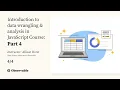 Session 4 Transforms interactive data viz Intro to data wrangling analysis in JavaScript