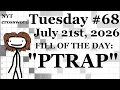 Tuesday 26 DOWNS ONLY CHALLENGE - NYT Crossword with Sam