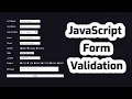 JavaScript Form Validation Validate Login JavaScript Tutorial In Bangla javascript Project