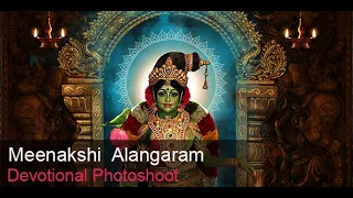 Meenakshi  Alangaram | Harshadjee Studio | Devotional Photoshoot | ✆ 7305534201