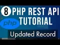 PHP REST API Tutorial Step By Step 8 - Adding updated feature to the PHP REST API
