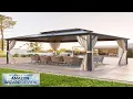 MELLCOM 10 x 13ft Hardtop Gazebo Polycarbonate Double Roof Aluminum Gazebo Outdoor Review