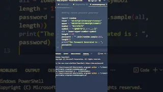 Python soo Easy random password generator password generator