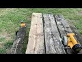 Restore Picnic Table Trash Find