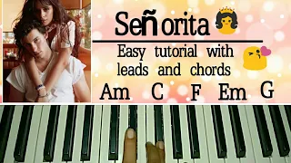 Download Shawn Mendes, Camila Cabello - Señorita | Easy Piano Tutorial with Leads and Chords MP3