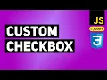 Custom Checkbox Design Tutorial Design Custom Checkboxes using CSS jQuery