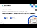 Webinar - Addressing Clinical Workforce Challenges with DirectShifts On-Demand Workforce Management