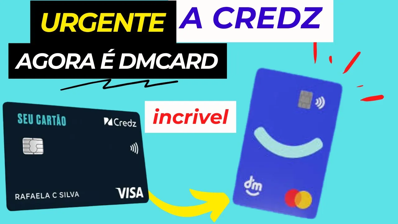 ????[URGENTE] O CARTÃO DE CRÉDITO CREDZ VISA AGORA É DMCARD MASTERCARD por rei dos cartões