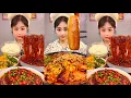 Download Lagu BIG BITES Chinese Food Eating Challenge Spicy Noodle \u0026 Meat Feast | ASMR Mukbang