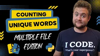 How To Count Unique Words From Multiple Text Files In Python