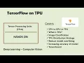 Hands on TensorFlow Computer Vision with TPU - Part 1