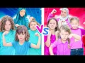 Download Lagu فريق نايا الازرق ضد فريق ملك الزهري - اقوى فيديو تحديات