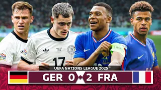 mbapp turns on superstar mode france beat germany with class