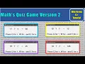 C Tutorial - Make a Math s Quiz Game in Windows Form Version 2