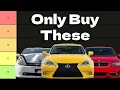 CARS UNDER 5 000 Tier List