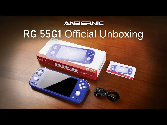 ANBERNIC RG 55G1 Official Unboxing