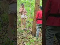 unexpected survival girl 🤭#bushcraft #camping #food #survival ..