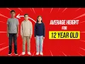 Average Height for 12 Year Old Boys vs Girls