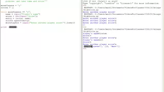 Appending a list to an Array
