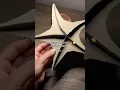 Making a STARFISH my wall Cardboard Craft DIY Shark Tutorial