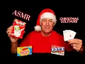 ASMR RELAXING CHRISTMAS SOLITAIRE WITH CHEWY CANDY SOFT HAPPY HOLIDAYS EVERYONE