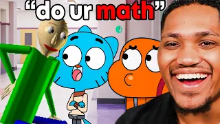 Baldi Wtf You Doing In Gumball THE WONDERFULLY WEIRD WORLD OF GUMBALL 