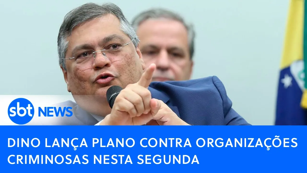 ????Brasil Agora: Dino lança plano contra organizações criminosas nesta segunda | SBT AO VIVO