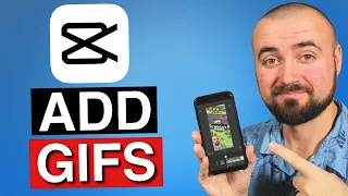 How To Add Gifs in CapCut Editor Tutorial