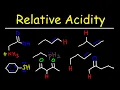 Acids Bases - Inductive Effect Electronegativity Hybridization Resonance Atomic Size