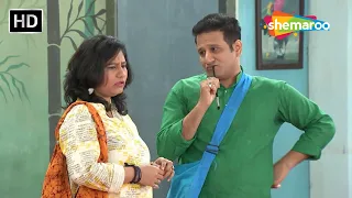 આપણે પેન અને બ્રશથી રમશું દાંડિયા! 🎨🖊️💃| Comedy Scene | Chal Iswhar Ishwar Ramiye | Harikrishna Dave