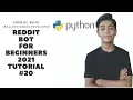 How to create reddit bot with python for beginners 2021