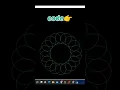 Circular chain of circles in python by using turtle graphics