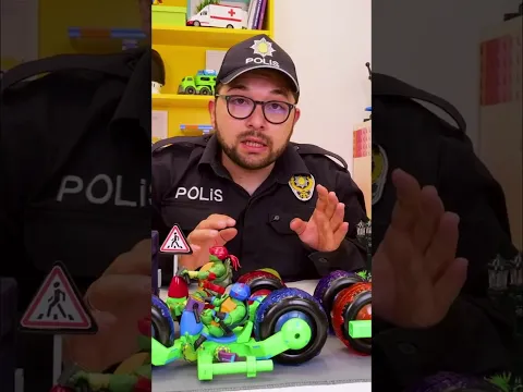 👮♂️🚨 İbrahim’den Ken’e Sürpriz! 🏍️⛑️ Kask Kontrolünde Gergin Anlar! #polisoyunları