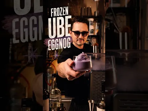 Frozen Ube Egg Nog with Flimma Slushie Machine / by Mr.Tolmach