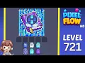 Pixel Flow Level 721 Solution Walkthrough