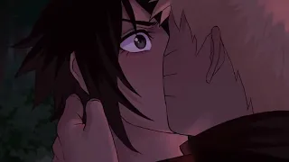 NaruSasu SasuNaru Kiss Fan Animation 