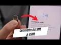 TUTORIAL HOW TO CONVERT a SIM to an eSIM
