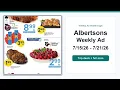 Albertsons Weekly Ad 26 - 26 Best Deals