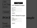 Get and post methods in html languagefacts