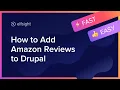 How to Embed Amazon Reviews Module on Drupal