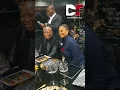 Giving an Icon His Flowers Julius Malema and Jessica Motaung at Dr Doctor Khumalo Honorary Dinner