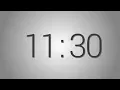 11 Minutes 30 seconds countdown Timer - Beep at the end Simple Timer eleven min thirty sec