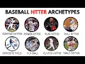 Every Baseball Hitter Archetype Explained In 15 Minutes