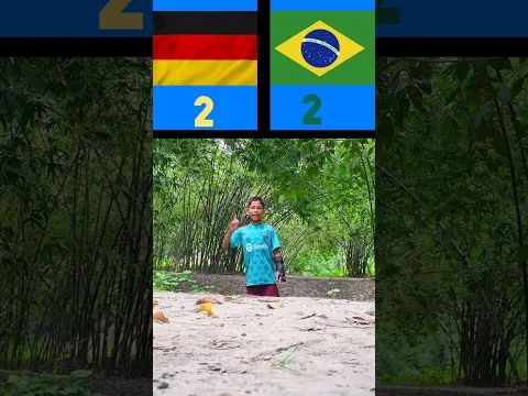 Germany vs Brazil best team 🤔 #germany #brasil #fifaworldcup #football #shorts #video