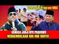 BANGGA JANJI BPK PRABOWO MENGEMBALIKAN HAK-HAK RAKYAT - TERMASUK PROGRAM MBG - GUS MIFTAH